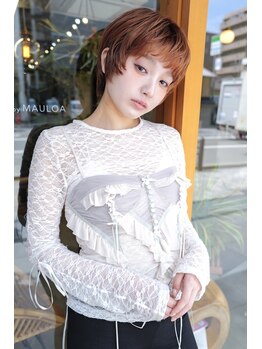 マウロア(MAULOA)の写真/【ショート・ボブならMAULOA】骨格×顔まわりで叶える、自分史上最高の似合わせヘア♪