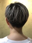 ツーブロックショート