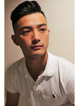 アグランテトラ 野田阪神店(a Gland tetra) バーバースタイル×爽やかメリハリショート【aGland 野田阪神】