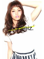 ネイミーズ 横浜関内(nameiz.)&nbsp;【横浜美容室ネイミーズ】眉上バングカジュアルロング