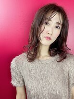 グロウ(grow) ミディアムカール+シースルーバング