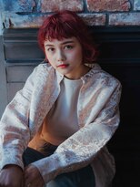 ヘアアンドリラクゼーション シャッセ(Hair&Relaxation SASE)&nbsp;個性派ピンクレッドカラー