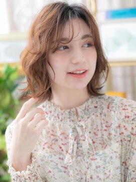 カバーヘアアンドスパ ブリス 浦和(COVER HAIR&SPA bliss) フレンチガーリー外国人風抜け感ウルフボブa浦和20代30代40代