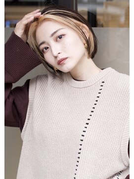 フェイスフレーミング×抜きっぱなしショート【weavesSETAGAYA】