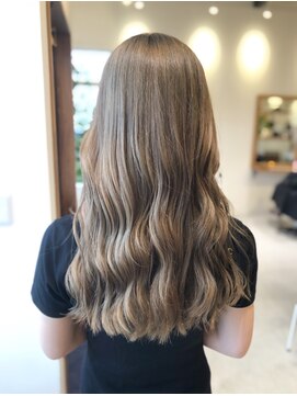 リエットヘアー 杢左店(Lie-et. hair) ラテベージュカラー/