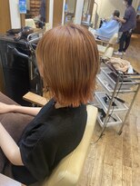 エクリ 麻布十番(equri)&nbsp;インナーカラー/オレンジベージュ