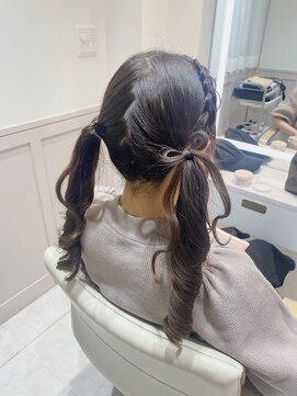 ランド 原宿表参道(LAND) ケアカラー/グレージュ/ヘアメ/ヘアアレンジ