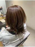 ウルフカット 原明日香