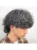 マッシュウルフ波巻きスパイラルパーマ大阪心斎橋