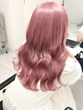 ランテルディ 渋谷(LANTERDIT) ペールピンク　Wカラー　デザインカラー