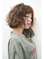 ギミック 自由が丘(gimmick)&nbsp;◆Sカールボブ＋前髪【髪質改善オージュア認定サロン】