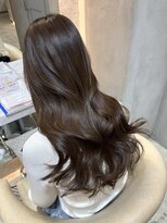 ロンド エスポワール 錦糸町(Lond espoir) ◯シアーカラーセミディカール姫カット韓国ヘアマロンブラウン