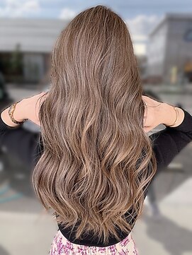 アース 錦糸町店(HAIR&MAKE EARTH) 【艶感★シースルーバング】韓国ヘア20代30代ウェーブ巻き髪