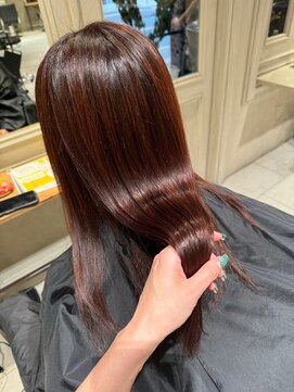 ニュートン(NEWTON) 髪質改善20代30代髪質改善ハイライトインナーカラー立川