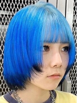 ウィコ 新宿(WICO) ルーツブルー[新宿駅/前髪/アンブレラカラー/イメチェン]