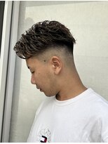 メンズバイココテラス 豊中(men's by cocoterace) フェードカット/メンズパーマ/メンズハイライト