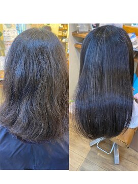 ラシック(La shic) 【驚きの髪質変化で艶々♪】次世代髪質改善酸性ストレ－ト