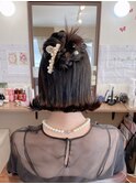 外はねダウンスタイルカチモリヘアー