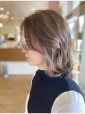 大人可愛い20代30代40代50代60代ショート/白髪ぼかし/大分/別府