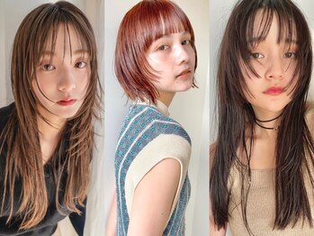 グリーン 原宿(green)の写真/流行の顔まわりレイヤーを入れることで小顔に!一人一人にfitするデザインをご提案*トレンド感抜群なStyleに