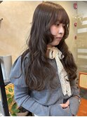 パーマスタイル×olive beige
