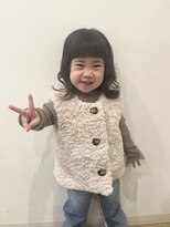 ピース(PEACE)&nbsp;オン眉ぱっつん前髪