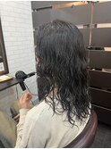 スパイラルパーマ