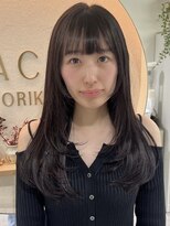 ハチ(HACHI) クロスパーマと毛先のザクっとレイヤー