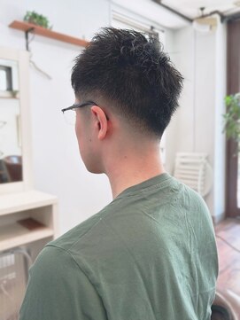 ランデ(RANDE) men'sメンズカットツーブロビジネス大人マッシュ30代40代50代