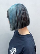 シオン(shion) ミディアムボブショート外ハネボブ前髪カット_ba544391