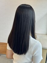 はな(hana)&nbsp;髪質改善縮毛矯正 地毛風ストレート 黒髪ロング 美髪矯正