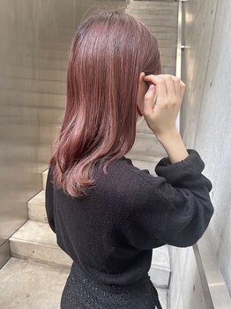 ロチカバイドールヘアー 心斎橋(Rotika by Doll hair)の写真/【平日21時まで♪】お仕事帰りに通えるのが嬉しいPOINT♪こだわりブリーチ・TR/髪質改善もお任せください♪