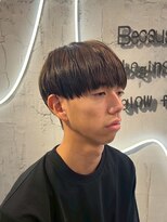 ヴィサージュバスク(VISAGE ba.s.k)&nbsp;ナチュラルで清潔感◎王道マッシュストレート