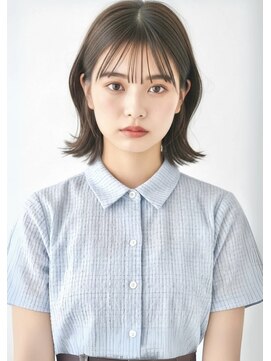 ノエル(NoeL) 韓国風切りっぱなしボブ