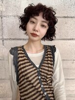 ハコ プラス(HACO+)&nbsp;【Haco+】Ibuki_ディープボルドー_ボブ