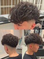 ラピス 名古屋駅前店(Lapis)&nbsp;フリンジパーマ/スキンフェード/海外ヘア/癖毛風パーマ