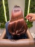 【ー15歳の艶髪】整えカット+髪質改善ケアカラー+トリートメント+ヘッドスパ