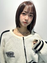 トリッカ シブヤ(TRICCA SHIBUYA)&nbsp;ショートボブ縮毛矯正10代20代30代レイヤーボブミディアムレイヤ