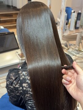 マイラグーン(MY LAGOON) ダブルカラー/バレイヤージュ/白髪ぼかし/韓国風ヘア/髪質改善