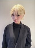 抜きっぱなしblond / short bob