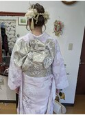 ヘアセット、着付け