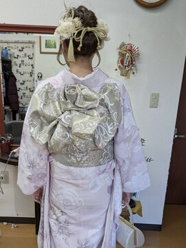 のりこの店 ヘアセット、着付け