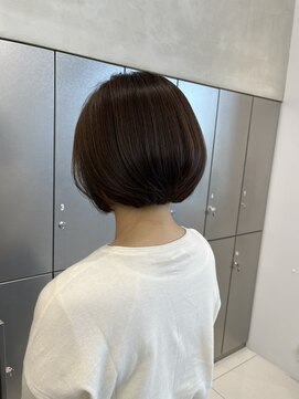 ザザ ZA/ZA 茗荷谷 大人のまとまるボブ/オイルカラー/茗荷谷美容室