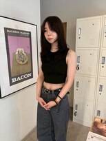 リビング 津田沼(LIVING)&nbsp;黒髪/オリーブグレー/小顔/ココアベージュ/津田沼駅