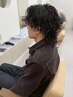 メンズカット＋メンズパーマ【栄/名古屋/ブリーチ/ツイストパーマ】