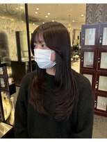 ミック ヘアアンドメイクアップ 直江津店(miq Hair&Make up) ロングレイヤー