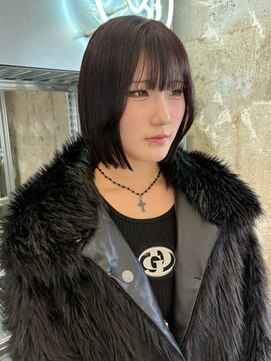 ノエロク 岐阜(noe rok) ミニボブ/韓国/ボブ/髪質改善/縮毛矯正/岐阜s54