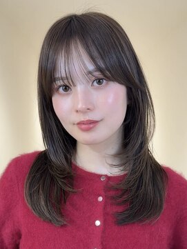 アイトーキョーエス 渋谷(AI TOKYO S) ピンクベージュ/アンブレラカラー/クールショート/前髪/渋谷