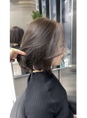 ボブでも可愛いお顔まわり