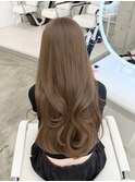 盛れるうるツヤくびれヘア＊ブリーチなしカラーヘーゼルベージュ